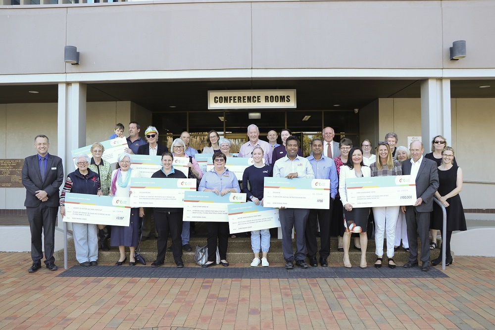 Comm Services Fund - 2018 Grant Presentation group photo