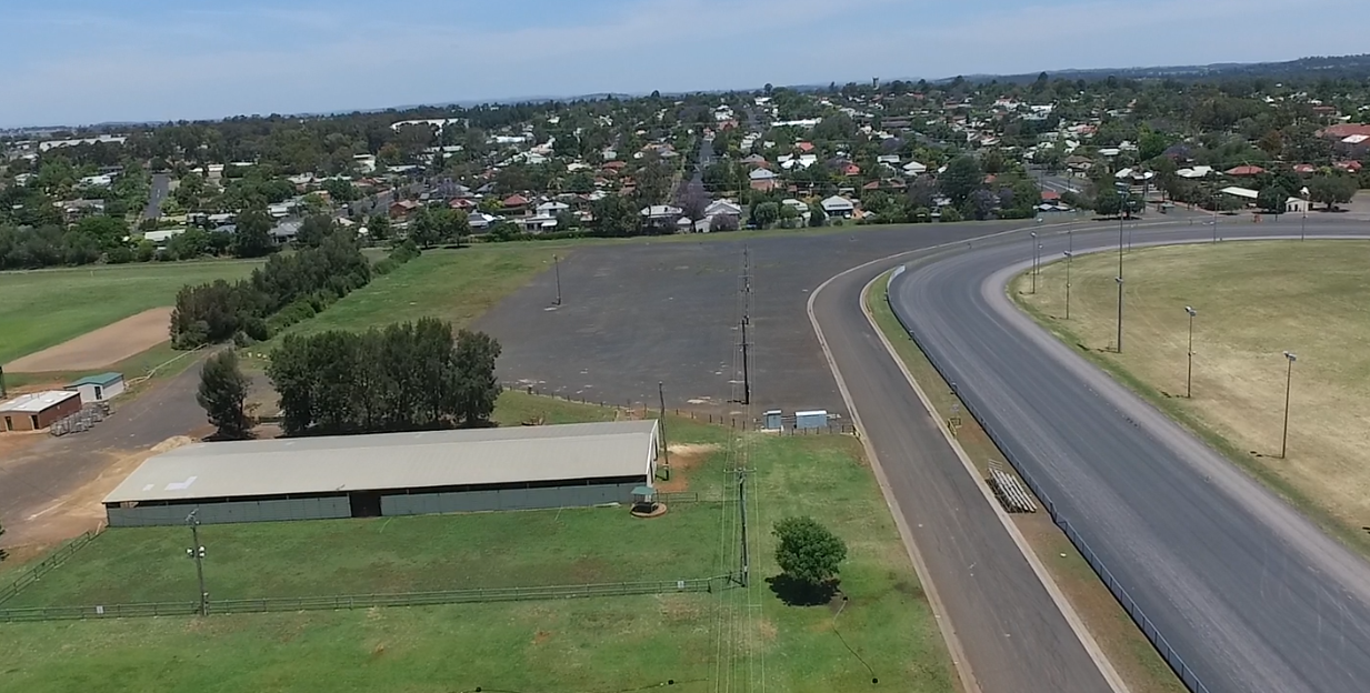 Cattle shed - drone