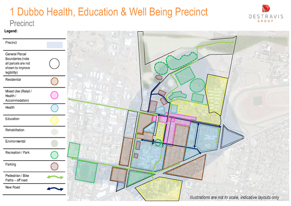 Dubbo Health Precinct_Precinct Map