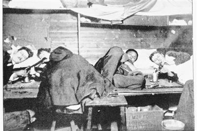 An opium den, Melbourne 1896