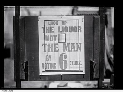 Lock up the liquor not the man
