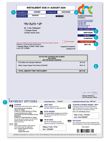 Front of rates notice updated 23.11