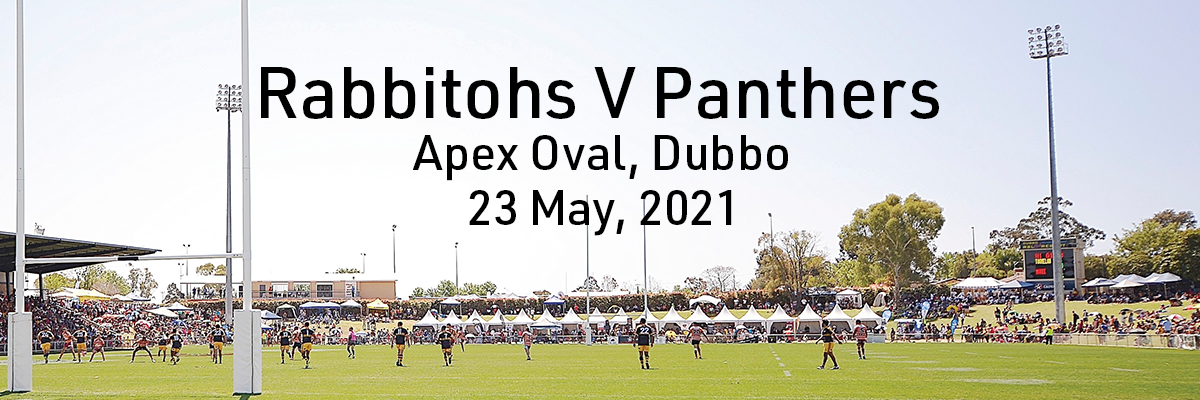 Rabbitohs v Panthers Website banner