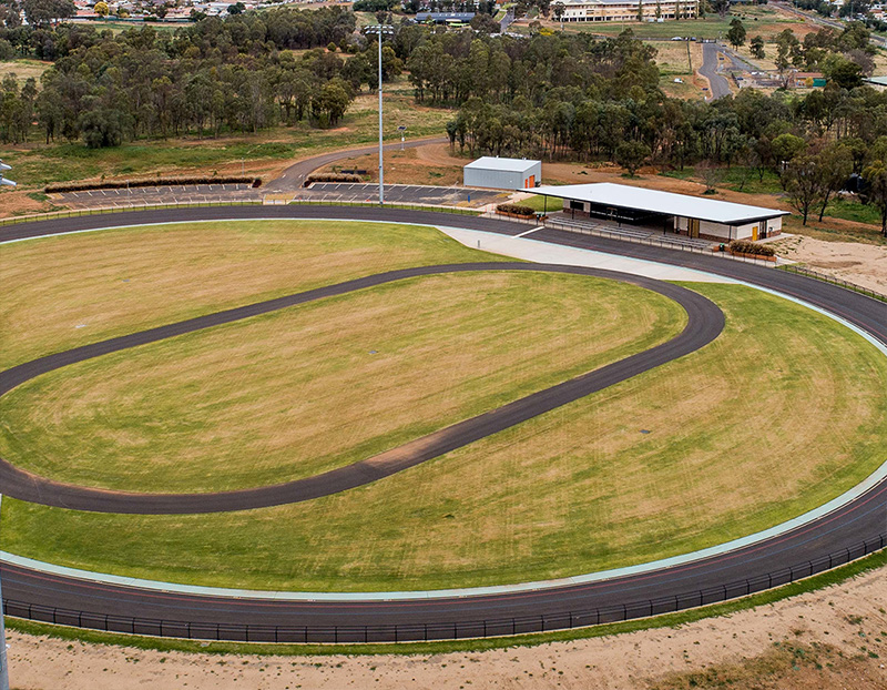 Aerial Image of Dubbo Regional Cycling Facility