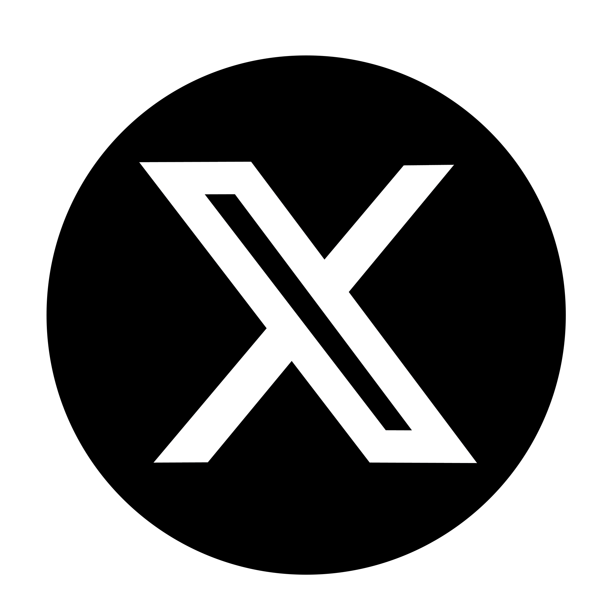 X logo formerly Twitter