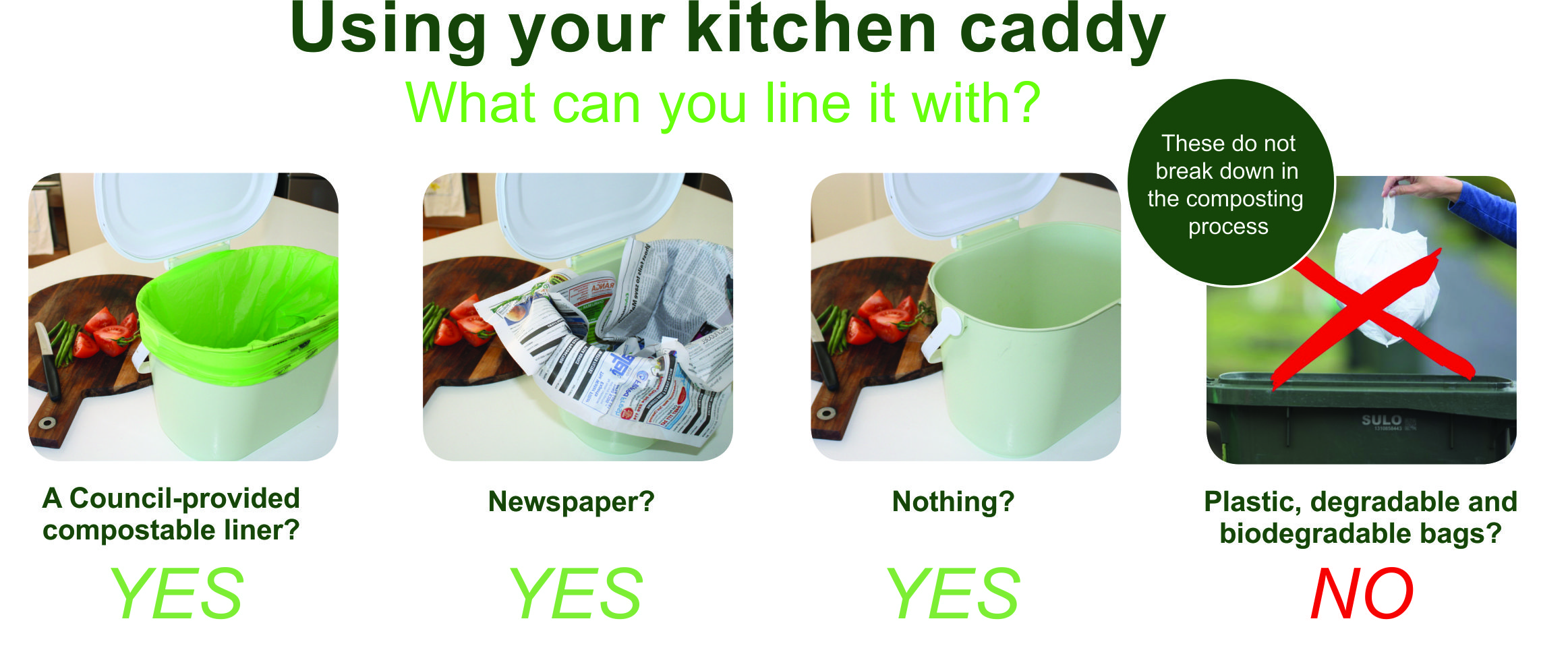 Caddy lining 1